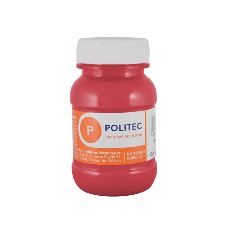 POLITEC PINTURA ACRILICA 100 ML ROJO TOLUDINA #309