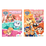 SICOBEN LIB. DE COLOREO CON PAW PATROL 24 PAG SURTIDO