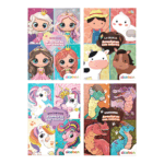 SICOBEN LIB. DE COLOREO AVENTURAS CON COLORES 16PAG SURTIDOS