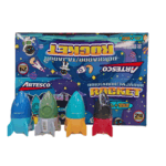 ARTESCO BLISTER BORRADOR+SACAPUNTA ROCKET X1 SURTIDO