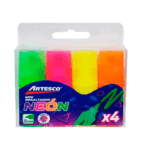 ARTESCO RESALTADORES NEON MINI X4 COL
