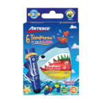 ARTESCO TEMPERA EN BARRA CLASICA X6 COLORES