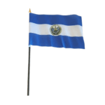 BANDERA PEQUEÑA C/VENTOSA DE TELA