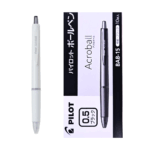 PILOT ACROBALL BAB-15 BLANCO 0.5 TINTA NEGRA
