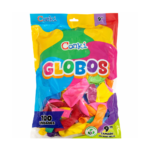 CONKI GLOBO #9 BOLSA X100 UNID SURTIDO