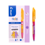 PILOT FRIXION BALL FRIENDS ABRAZO AMARILLO/ROSADO 0.7