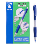 PILOT PORTAMINA SUPER GRIP 0.5 AZUL H-185