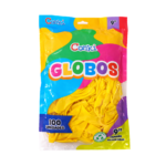 CONKI GLOBO #9 BOLSA X100 UNID AMARILLO
