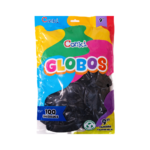 CONKI GLOBO #9 BOLSA X100 UNID NEGRO