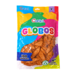 CONKI GLOBO #9 BOLSA X100 UNID ORO PERLA