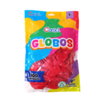 CONKI GLOBO #9 BOLSA X100 UNID ROJO