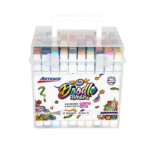 marcadores doodle x80 doble punta