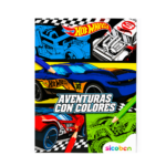 Libro para Colorear Aventuras con Colores Mattel de SICOBEN con 16 páginas surtidas.