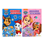 SICOBEN PAW PATROL JUGANDO STICKERS 24 PAGS