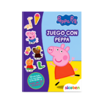 SICOBEN JUEGO CON PEPPA 24 PAGINAS Y STICKERS