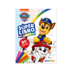 SICOBEN PAW PATROL SUPER LIBRO DE COLOREAR 80 PAGS