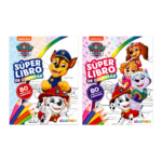 SICOBEN PAW PATROL SUPER LIBRO DE COLOREAR 80 PAGS