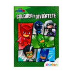 SICOBEN COLOREA Y DIVIERTETE PJ MASKS