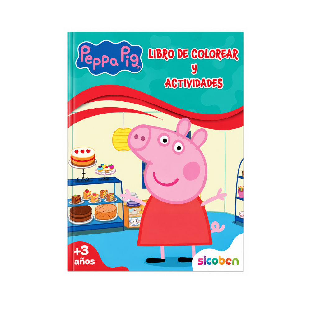 SICOBEN COLOREAR Y ACTIVIDADES PEPPA PIG SICOBEN COLOREAR Y ACTIVIDADES PEPPA PIG libro infantil para colorear