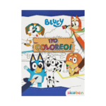 Libro para Colorear Bluey de SICOBEN con 24 páginas para niños.