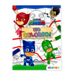 Libro Colorear PJ Masks de SICOBEN con 24 páginas para colorear.
