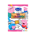 Libro para Colorear Peppa Pig y My Little Pony de SICOBEN con 24 páginas.