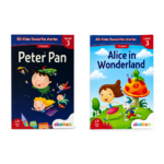 SICOBEN LIB. DE LECTURA EN INGLES LEVEL 3 - PETER PAN / ALICIA 32 PAGS SURTIDOS 2P