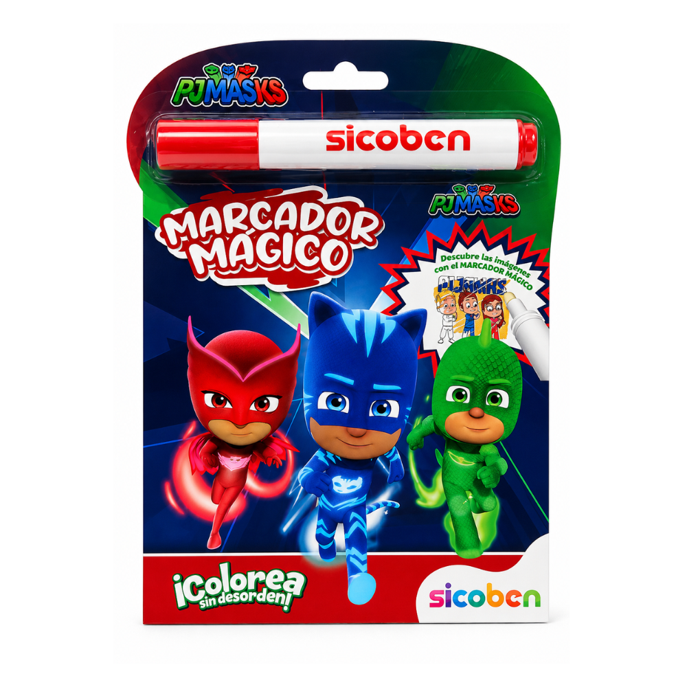 SICOBEN MARCADOR MAGICO PJ MASKS