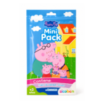 SICOBEN MINI PACK DIVERTIDO HASBRO PEPPA PIG con libro para colorear stickers y colores