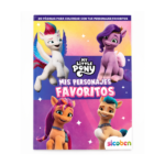 Super Libro de Colorear My Little Pony de SICOBEN con 80 páginas para colorear.