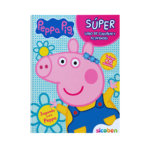 SICOBEN SUPER COLOREAR Y ACTIVIDADES PEPPA PIG libro infantil con stickers