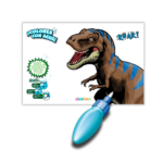 DINOSAURIOS 4 EN 1 ACTIVIDADES set creativo con marcador mágico y libro para colorear infantil