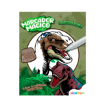 DINOSAURIOS 4 EN 1 ACTIVIDADES set creativo con marcador mágico y libro para colorear infantil