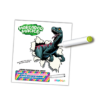 DINOSAURIOS 4 EN 1 ACTIVIDADES set creativo con marcador mágico y libro para colorear infantil