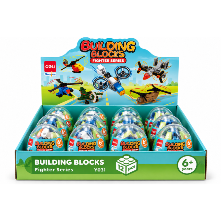 Deli bloques de construcción Fighter Series vehículos surtidos