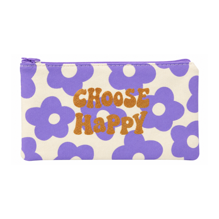 Estuche Merletto Groovy de 1 compartimento 20 x 11 cm