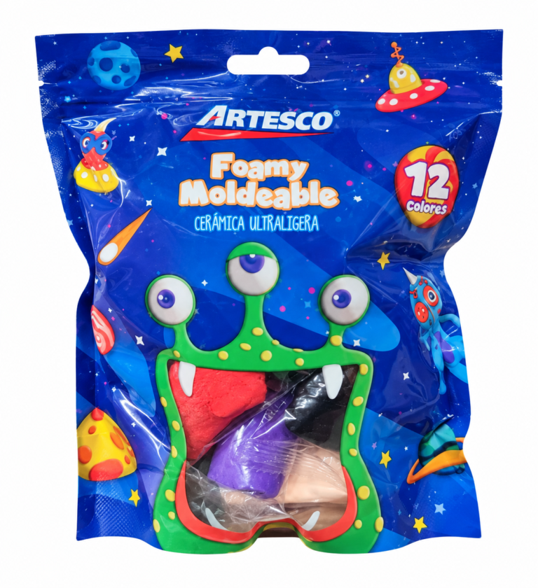 Artesco Foamy Moldeable x12 colores